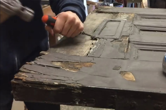 La Riviera-wooden-door-repair