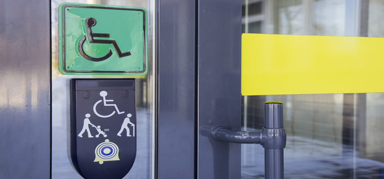 automatic handicap door opener in La Riviera
