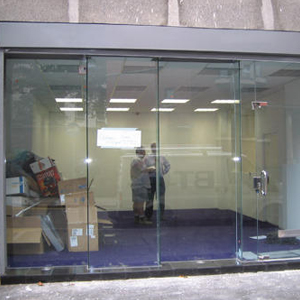 shop front door repair La Riviera