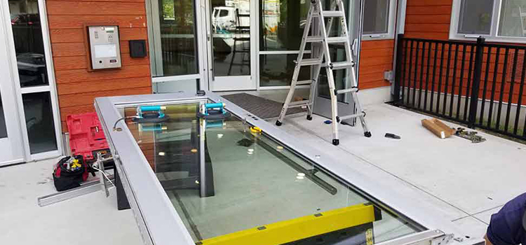 storefront door glass replacement La Riviera
